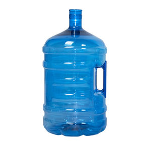Botella de agua potable de 5 galones de plástico libre de BPA de capacidad de 18,9 litros con mango de ABS insertado, proveedor de cantidad al por mayor - Product Image 1