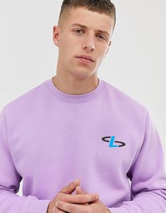 Sweat-shirt uni à col rond pour hommes personnalisé oem de qualité vente en gros à bas prix - Product Image 1