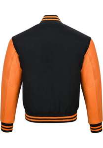 Chaquetas universitarias de alta calidad para hombre, cuello levantado, su propio diseño, ropa de invierno, mangas completas, venta al por mayor, chaquetas universitarias para hombre - Product Image 3