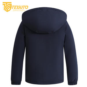 Combinaison de ski personnalisée pour hommes coupe-vent imperméable grande taille avec fermeture éclair veste de neige Tessuto Industries - Product Image 2