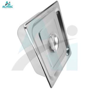 Almac ถาดเครื่องมือผ่าตัดพร้อมฝาปิดถาดสแตนเลสอุปกรณ์ทางการแพทย์สำหรับใช้ในโรงพยาบาลและห้องปฏิบัติการ - Product Image 2