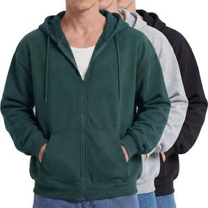 Sudadera con Capucha Premium de Tejido de Felpa, Cierre de Cremallera, Tela Suave, Cálida para Invierno, Ropa Formal, Secado Rápido, Fabricante Mayorista OEM ODM en Bangladés - Product Image 4