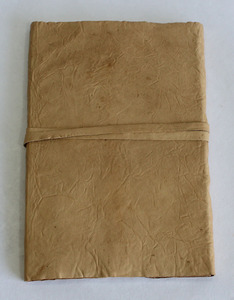 Agenda de luxe pour le bureau et l'école, véritable agenda artisanal personnalisé, reliure en cuir, carnet personnalisable, style ethnique, carnets de notes - Product Image 3