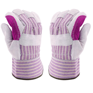 Venta al por mayor de guantes industriales de cuero Partido de vaca de doble palma de todos los tamaños para trabajo de invierno y soldadura de Pakistán - Product Image 4