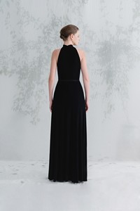 Nouvel arrivage de robes sans manches sexy design pour femmes ALIDA KINT DRESS With Floral Belt Glimmer Knit Flex Fabric WHITE ANT Vietnam - Product Image 5