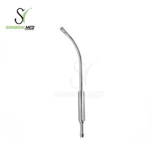 A + Tube d'aspiration Cooley en acier inoxydable de qualité supérieure Pointe de 7mm de large (30.0 cm) Instruments de chirurgie cardiovasculaire et thoracique - Product Image 1