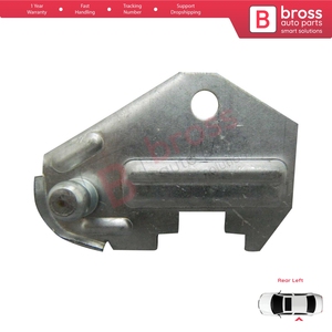 คลิปยึดกระจกหน้าต่าง BWR5008 แผ่นเชื่อมโลหะด้านหลังซ้าย สำหรับ Vectra B W210 S210 9-3 900 - Product Image 4
