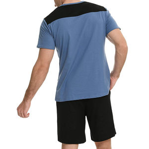 Conjunto de Verano para Hombre, Informal, Estampado, de 2 Piezas, Camiseta de Manga Corta y Pantalones Cortos para Playa o Jogging, Secado Rápido, Transpirable, Tallas Grandes, Personalizable - Product Image 4