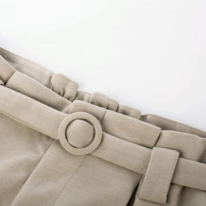 Pantalon de mode tendance pour femmes adultes décontracté travail cordon Style meilleure qualité femmes pantalons à vendre - Product Image 3