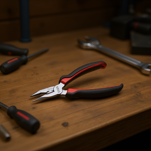 Pince à bec extra long demi-ronde avec embouts à 45 degrés, produit USAG - Product Image 3