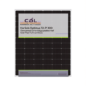 Panneau solaire photovoltaïque polycristallin demi-cellule encastré Via Solis Optimus 72.P 300, certifié TUV - Product Image 2