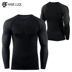 Camisa de compresión Rash Guard personalizada para hombre - Product Image 6