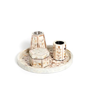 Quemador de Incienso Bakhoor Hecho a Mano con Diseño Floral Estilo Árabe, Incrustaciones de Nácar, en Caja, Aroma a Rosa, Difusor para Ramadán, MDF para el Hogar - Product Image 5