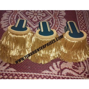 Epaulettes de Algodón/Lana con Flecos, Cómodos, para Uniformes Ceremoniales (Color Personalizado, Logotipo Personalizado, Personalizados) - Product Image 2