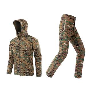 Uniforme de camouflage tactique en polaire imperméable - Product Image 6