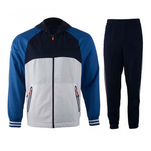 Unisex venta al por mayor logotipo personalizado Tech polar Jogging trajes de invierno de dos piezas deportes chándal con capucha chándal de los hombres - Product Image 6