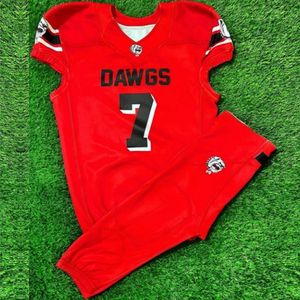 Uniforme de football américain personnalisé vente en gros de haute qualité dernière conception hommes sublimation enfants OEM Logo uniforme de football américain - Product Image 6