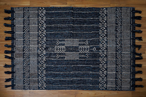 Dévoilé Fabricant direct authentique héritage culturel Kilim tapis tissé à la main motif géométrique en peluche pour la maison prix de gros - Product Image 6