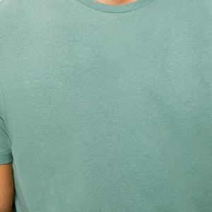 T-shirts pour hommes de style personnalisé, haute qualité, 100% coton, décontractés, unis, manches courtes, grande taille, tissu tricoté, impression numérique, en solde - Product Image 4