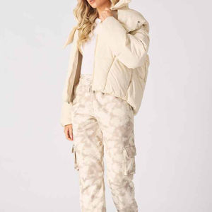 Winter Warm 2025 Puffer Jacket for Women Professional Manufactures Waterproof Long Sleeve <b>Ladies</b> Puffer Jackets OEM - Product Image 6