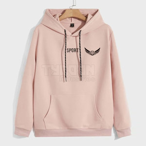 เสื้อฮู้ดผู้ชายสีพื้นมาใหม่เสื้อฮู้ดของผู้ชายวัสดุทนทาน - Product Image 1