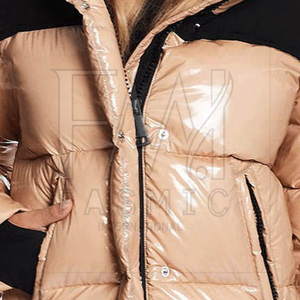 Classic Front Pocket's <b>Puffer</b> <b>Jackets</b> for Custom Patches <b>Women's</b> <b>Jackets</b> Quilted Ladies With Zipper-Up - Product Image 6