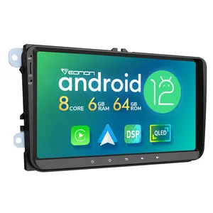 EONON 9インチAndroid12カーラジオforSEAT Alhambra (2010-2014) with DSP Carplay Android Auto 6 64GBタッチスクリーンカースター