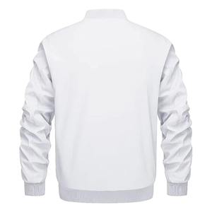Nouvelles vestes bomber tendance, manteaux en tissu 100% polyester, nouvelle veste bomber pour homme personnalisée, fournisseur en gros OEM ODM - Product Image 3