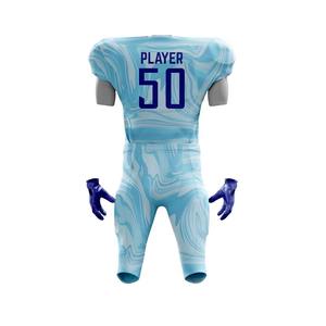 Uniforme de Fútbol Americano Personalizado de Primera Calidad para Adultos, 100% Poliéster, Colores y Logotipo Personalizados, Uso en las Cuatro Estaciones - Product Image 2