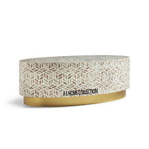 Best Design Round Shaped Metal Mother of Pearls Coffee Table Premium Quality American Style Home Cafe Villa Decor Use - Product Image 3