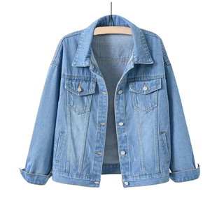 Caliente nueva llegada de los hombres Vintage desgastado chaquetas de mezclilla al por mayor personalizado con decoración de botones - Product Image 5