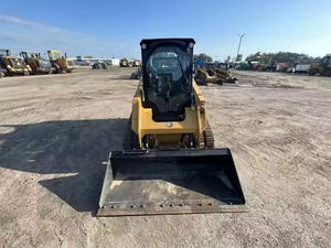 Mini Cat 242D3 chargeuse compacte d'occasion avec chargeur frontal Chargeuse sur pneus Prix bon marché Charge nominale de 5 tonnes Composants du noyau de la pompe du moteur - Product Image 2