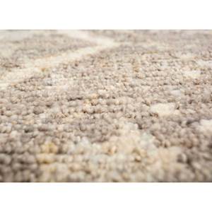 Alfombra Afgana de Lana Tejida a Mano, Color Gris Negro, Modelo Re-1296, Patrón Geométrico Tabriz, para Hogar, Rectangular 9x12, para Sala de Estar o Pasillo - Product Image 3