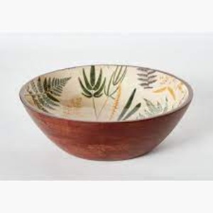 Acacia and Mongo Wood Unique Serving and Mixing Wooden Luxury Handmade <b>Lead</b> Free Bowl for Soup Salad or Fruit and Salad Bowl - Product Image 3