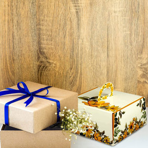 ถุงกระดาษสำหรับบรรจุอาหารเบเกอรี่พิมพ์ลายออกแบบใหม่พร้อมเคลือบด้านและจัดการลายนูน - Product Image 5