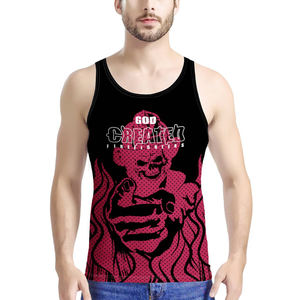 Wholesale Knitted 100% Cotton Breathable Vintage <b>Tank</b> <b>Top</b> Custom Sleeveless Men <b>Loose</b> Oversized Acid Wash Vest - Product Image 4