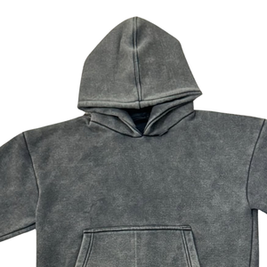 OEM y ODM personalizado 100% algodón hombres lavado ácido y Sun Fade sudaderas con capucha Streetwear con logotipo personalizado al por mayor sudaderas con capucha para hombre nueva moda - Product Image 2