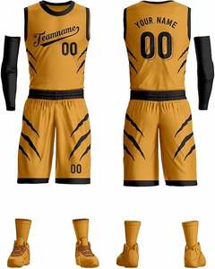 Maillot de basketball personnalisé pour homme, haute qualité, 100 % polyester, maille respirante, pour l'été, sublimation vierge pour adultes - Product Image 2