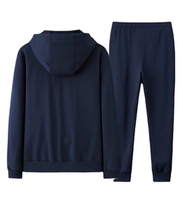 Ensemble de survêtement unisexe pour homme de haute qualité, pantalon de survêtement et sweat-shirt à capuche, personnalisé, avec technologie de séchage rapide, 100% coton - Product Image 4
