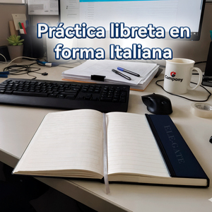 Elegante Set de Regalo en Tono Azul Real que Incluye Libreta, Tarjetero, Llavero y Bolígrafo con Impresión Flocada para Promoción de Pascua - Product Image 2