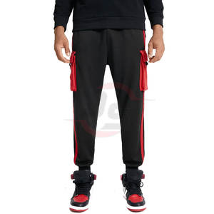 Pantalones rectos informales de invierno de alta calidad para hombre, pantalones hechos a medida con cordón de cintura alta, algodón de etiqueta privada más vendido - Product Image 1