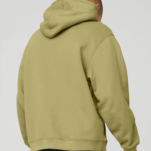 2025 Wholesale Pullover High Quality Custom Hoodies Heavyweight Premium 100% Cotton Drop Shoulder <b>Thick</b> <b>Fleece</b> Hoodie For Unisex - Product Image 2