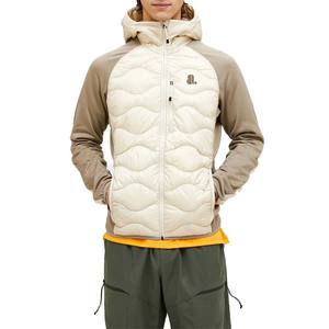 Chaqueta Híbrida de Invierno para Hombre, Estilo Urbano, con Cierre, Ajustada, Ligera, Acolchada, con Cuello Alto y Resistente al Viento - Product Image 3