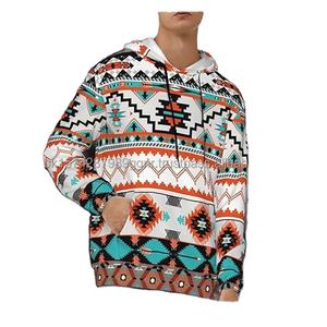2026 top Mens Custom <b>Sublimation</b> <b>Hoodie</b> All Over Print Breathable Lightweight Pullover with Drawstring for Wholesale and Brands - Product Image 6