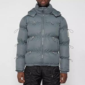 <b>Men's</b> Oversized Custom Winter Strings Windproof <b>Down</b>-<b>Filled</b> Bubble Coat <b>Men</b> - Product Image 6