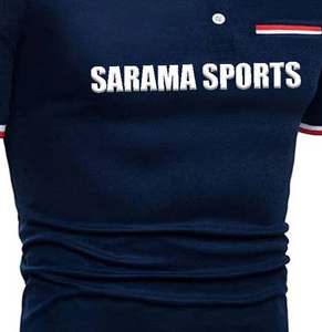 T-shirts sur mesure pour hommes à manches courtes et anti-bactérien absorbant l'humidité pour polos décontractés - Product Image 4