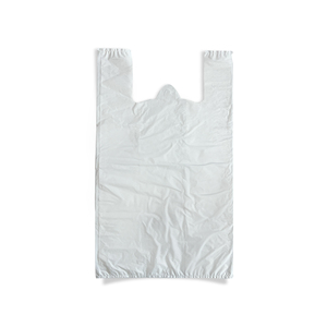 Eco-Friendly HDPE Plastic T-Shirt Carrier <b>Bag</b> High Quality Shopping <b>Bag</b> for Supermarket - Product Image 1