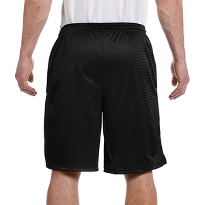 Pantalones cortos para hombre con bolsillo lateral hecho a medida de sublimación de malla de algodón 100% de poliéster de alta calidad al por mayor - Product Image 2