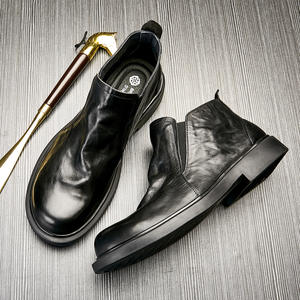 Zapatos Casuales Ligeros con Plantilla Absorbente de Sudor y Estructura Flexible, Zapatos Diarios para Hombre, Zapatos de Cuero - Product Image 5