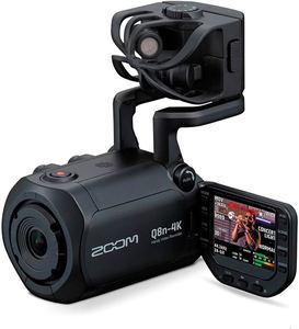 Caméra vidéo Zoom Q8n-4K de qualité supérieure, enregistreur compact et pratique avec zoom optique 40x et capteur d'image CCD, type de support MicroSD - Product Image 4